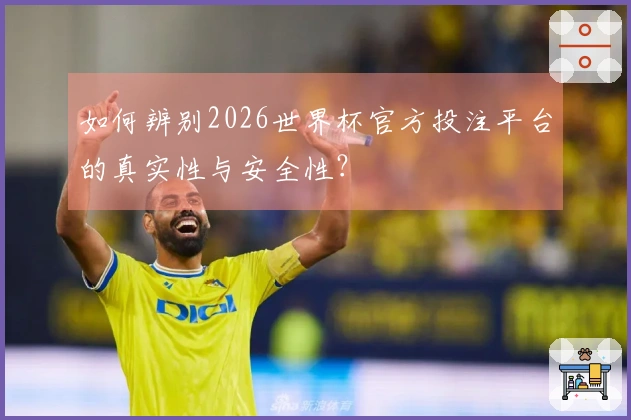 如何辨别2026世界杯官方投注平台的真实性与安全性？